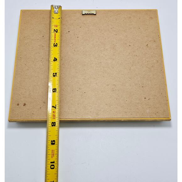 Thomas Kinkade "Light of Peace" Print 8 x 9 in Glass Wood Frame - Picture 4 of 5